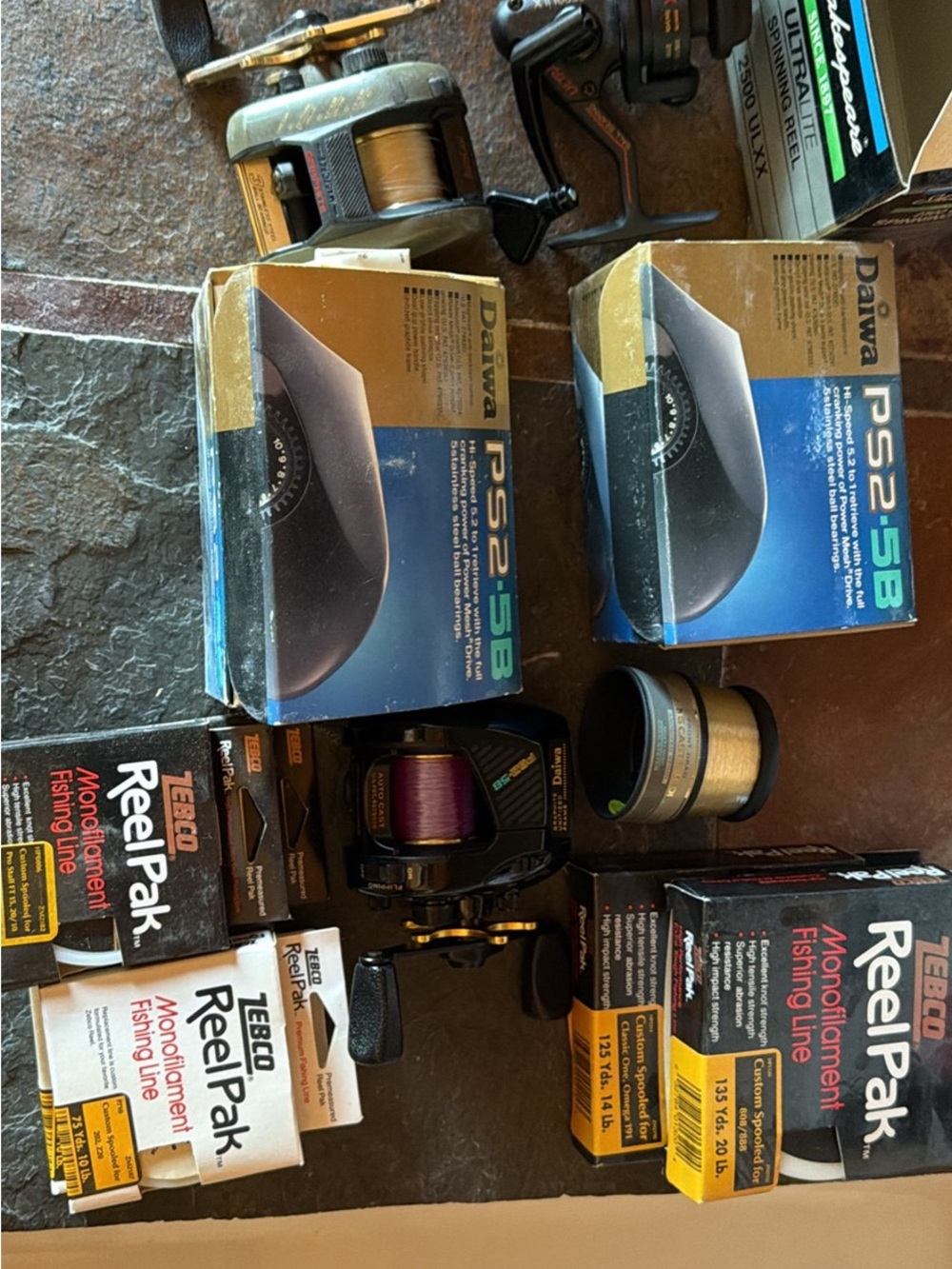 NIB Fishing Reels and Fishing Line